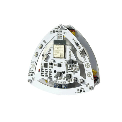 lelo triangle self balancing robot with exposed circuit board, gravity defying desk toy for physics fans Standard