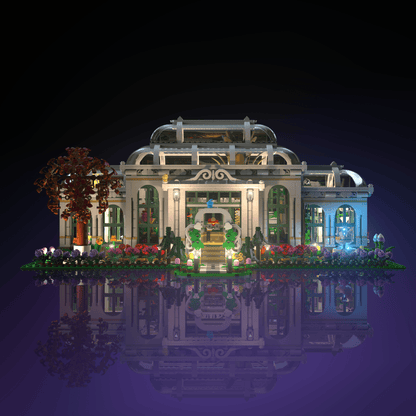 led light kit for lego the botanical garden model with usb and battery powered glow upgrade adult builders