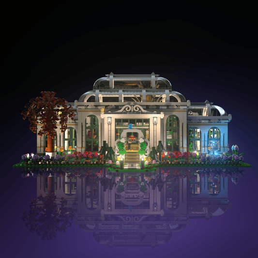 led light kit for lego the botanical garden model with usb and battery powered glow upgrade adult builders