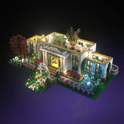 lego botanical garden compatible led kit with color-coded lights pre-cut wires tool-free install reversible