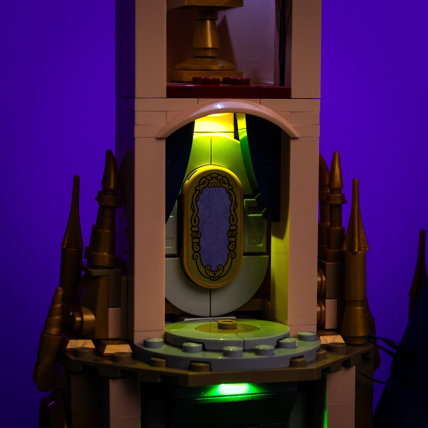 LED upgrade for LEGO Disney Castle display piece for collectors fans and adult builders gift idea birthday christmas
