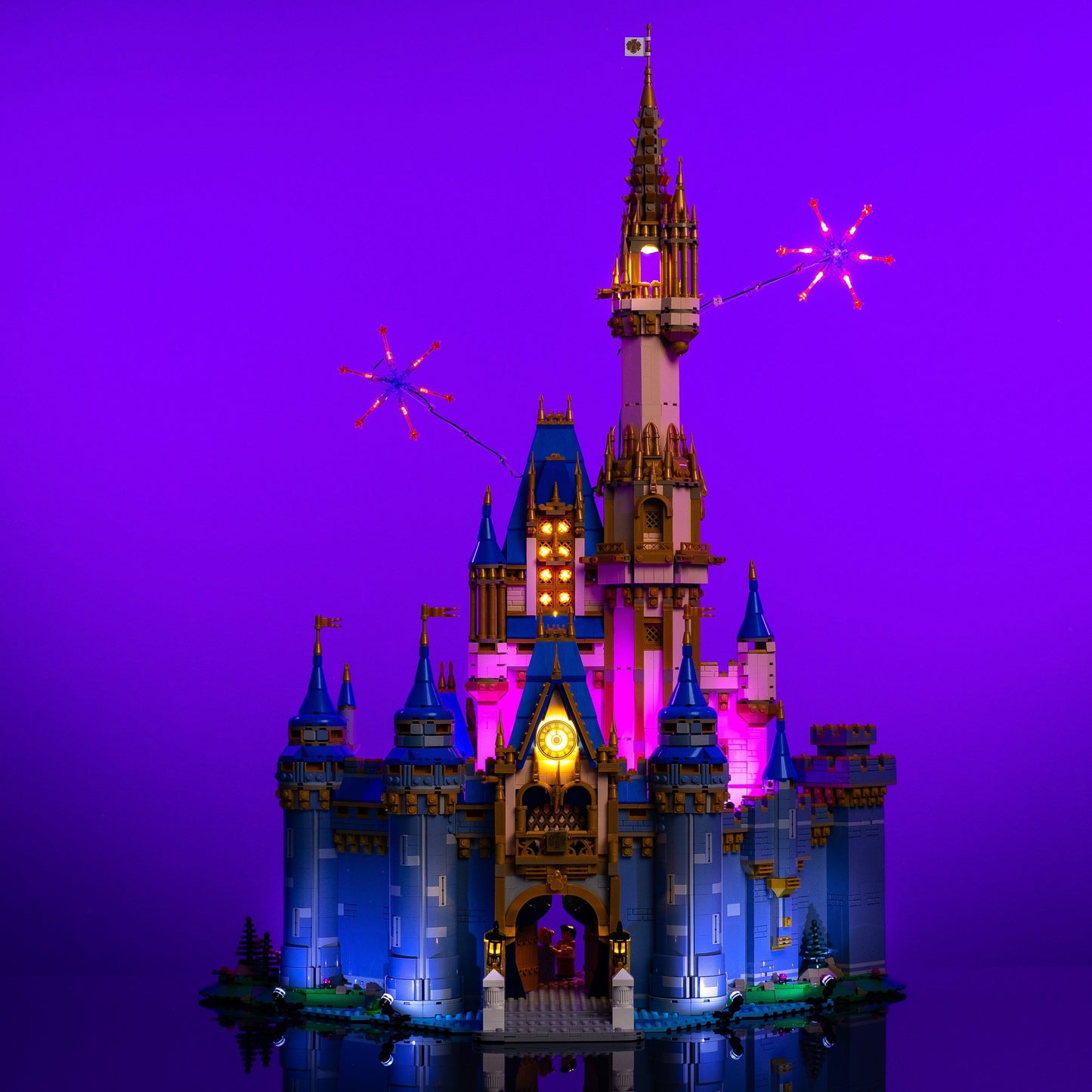 LED upgrade for LEGO Disney Castle display piece for collectors fans and adult builders gift idea birthday christmas