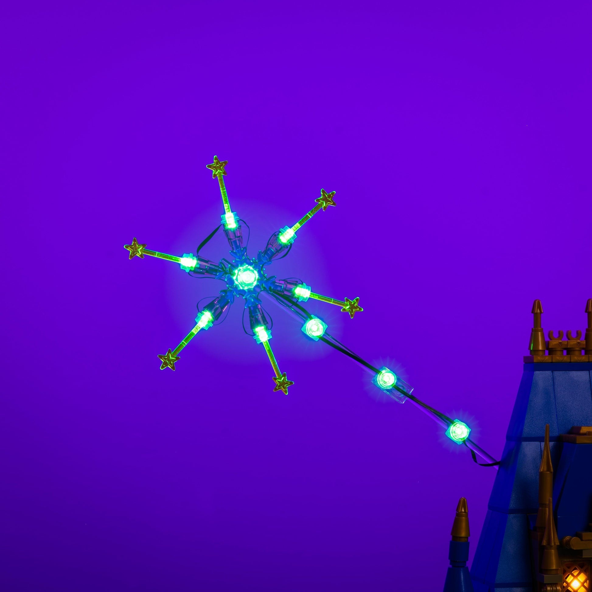 LED upgrade for LEGO Disney Castle display piece for collectors fans and adult builders gift idea birthday christmas