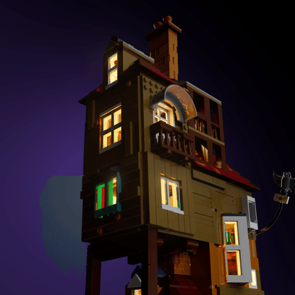 LEGO Harry Potter The Burrow - Collectors' Edition accessory LED lighting USB or 3 AAA battery 30 to 60 minute install glowing display upgrade