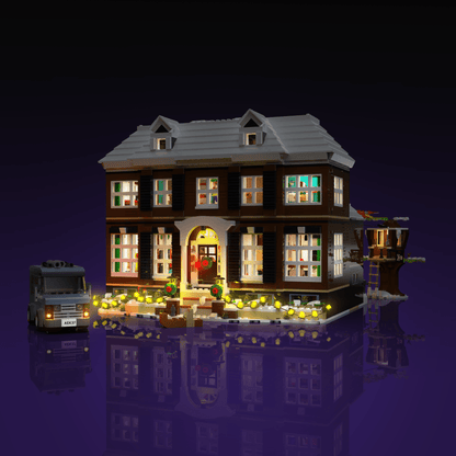 LEGO Home Alone accessory LED lighting USB or 3 AAA battery 30 to 60 minute install glowing display upgrade