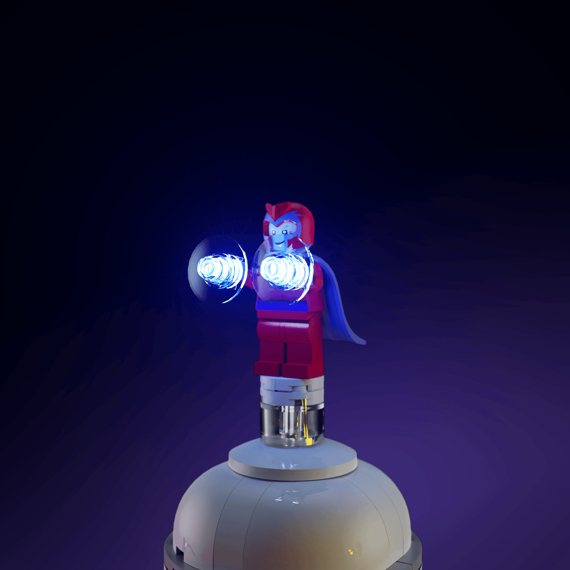LED light kit for LEGO Marvel X-Men: The Mansion model with USB and battery powered glow upgrade for adult builders display