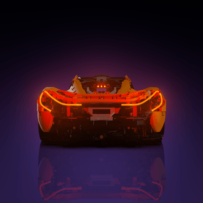 LEGO McLaren P1 Supercar compatible LED kit with color-coded lights pre-cut wires tool-free install and reversible setup