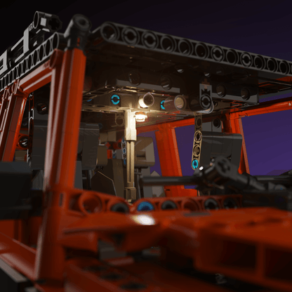light kit for the LEGO Mercedes-Benz G 500 PROFESSIONAL Line build illuminates structural depth windows and decorative detail for display