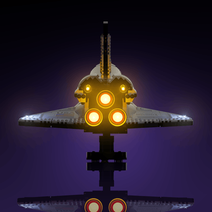 LED upgrade for LEGO NASA Space Shuttle Discovery display piece for collectors fans and adult builders gift idea birthday christmas