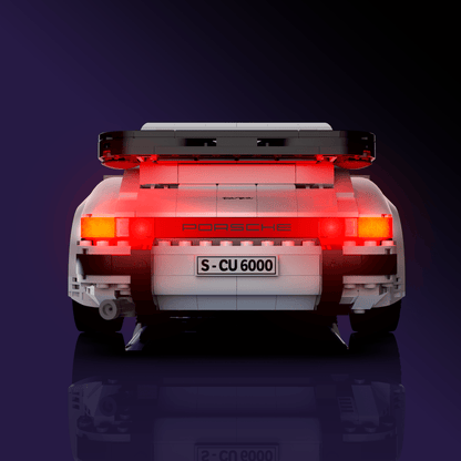 LEGO Porsche 911 compatible LED kit with color-coded lights pre-cut wires tool-free install and reversible setup