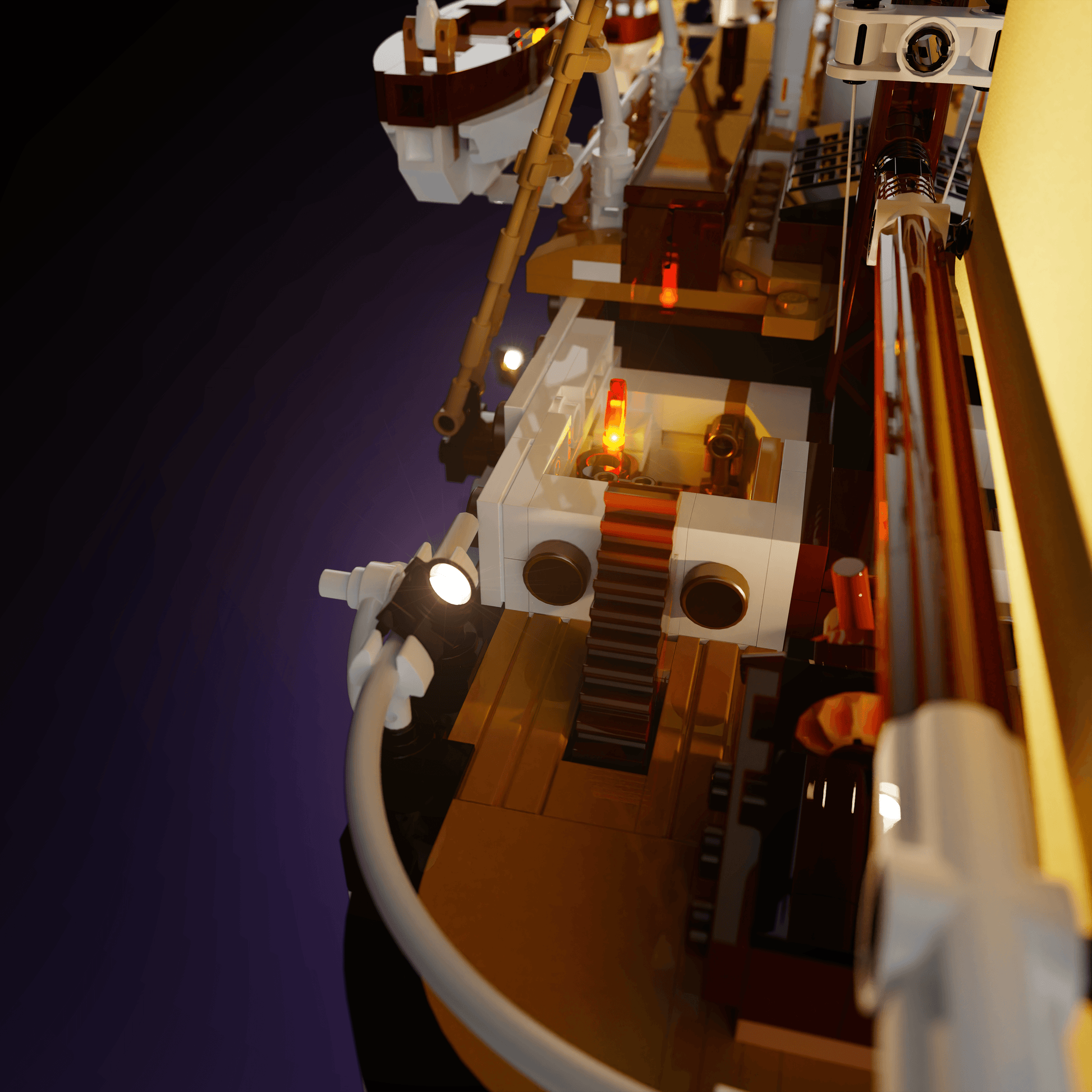 LED upgrade for LEGO The Endurance display piece for collectors fans and adult builders gift idea birthday christmas
