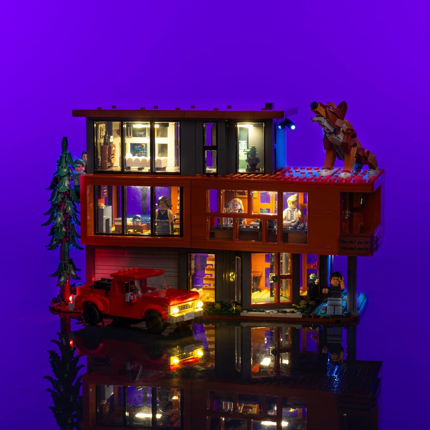 LED upgrade for LEGO Twilight The Cullen House display piece for collectors fans and adult builders gift idea birthday christmas