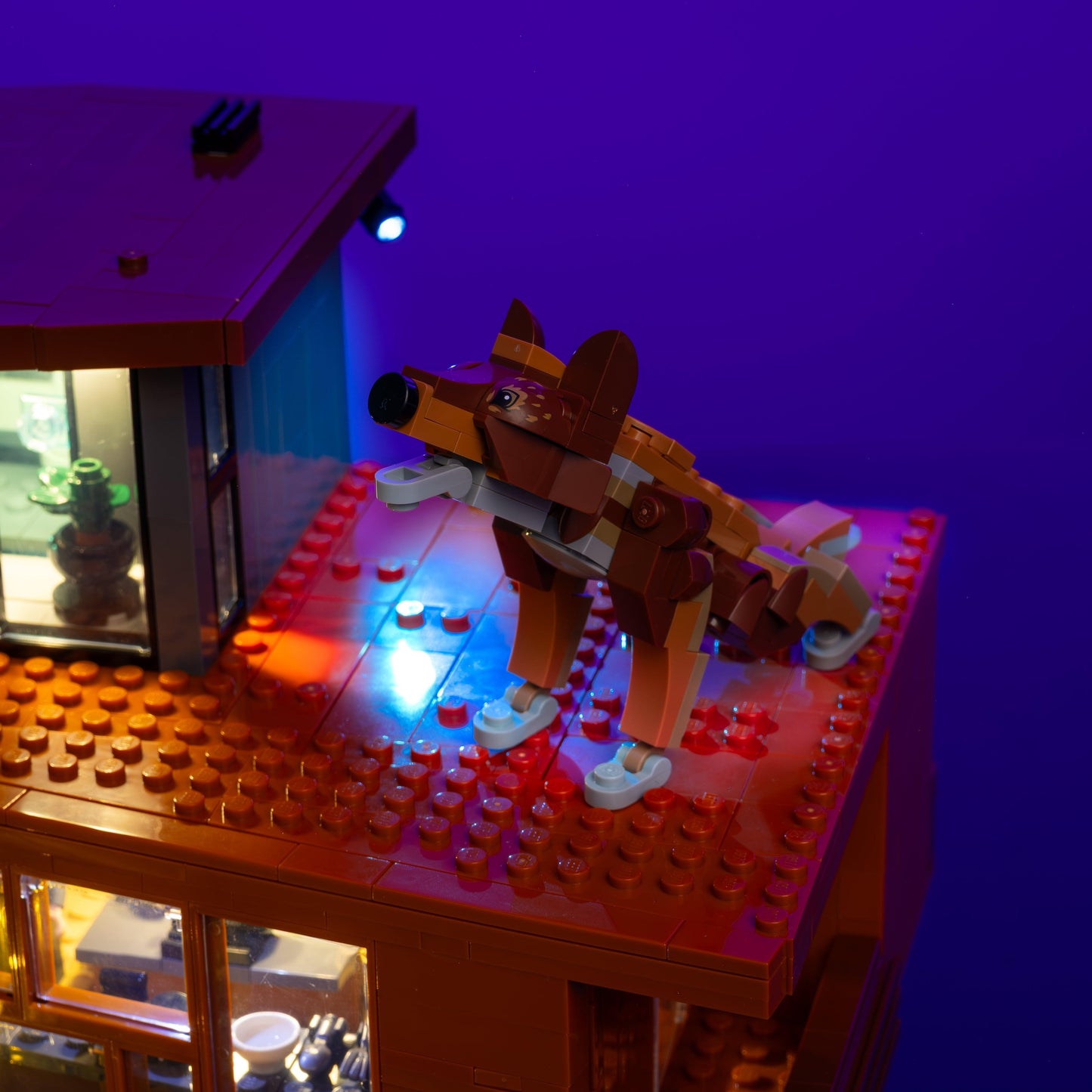 LED light kit for LEGO Twilight The Cullen House model with USB and battery powered glow upgrade for adult builders display
