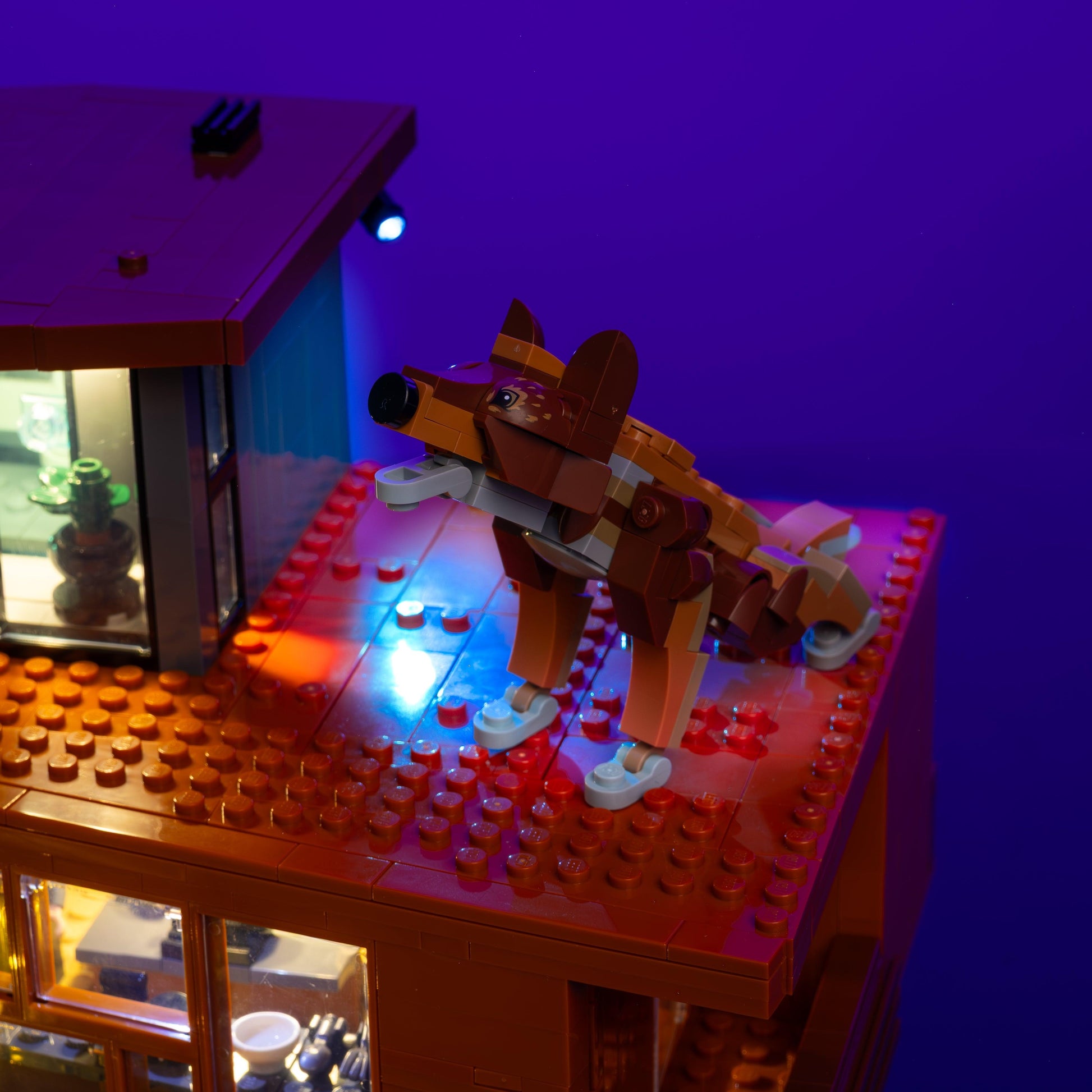 LED light kit for LEGO Twilight The Cullen House model with USB and battery powered glow upgrade for adult builders display