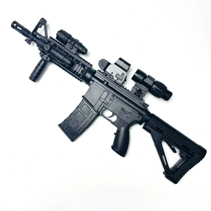 M4 gel blaster electric full-auto toy rifle nylon body 30m range outdoor backyard gel ball gun kit