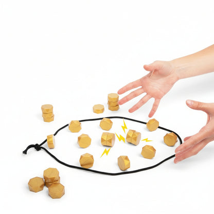 Puzzloria Magnetic Stones Strategy Game 2 Player Interactive Board Game Family Party Ages 8+