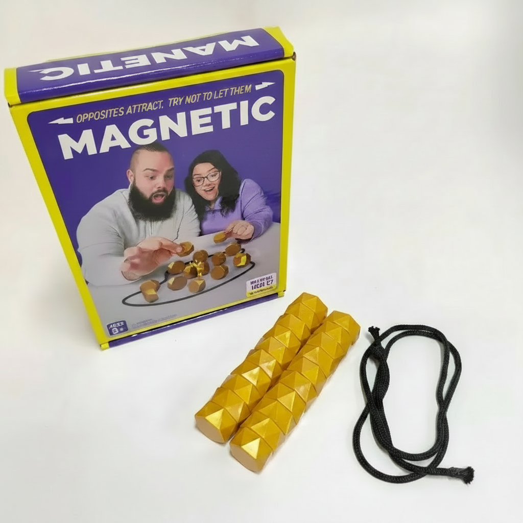 Puzzloria Magnetic Stones Strategy Game 2 Player Interactive Board Game Family Party Ages 8+ INTRCTNGAME28