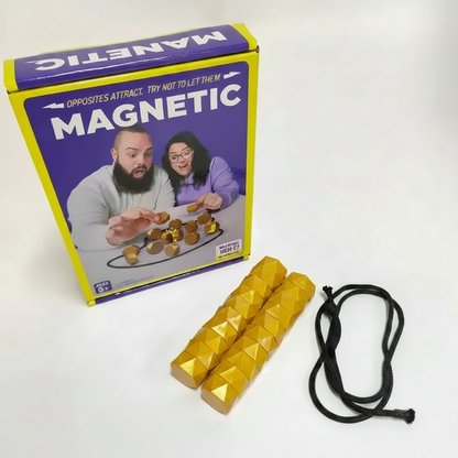 Puzzloria Magnetic Stones Strategy Game 2 Player Interactive Board Game Family Party Ages 8+ INTRCTNGAME28