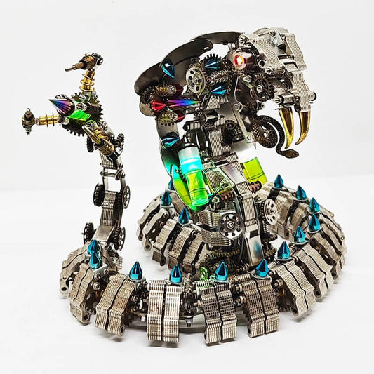 Puzzloria™ | Lifelike Mechanical Cobra 3D Metal DIY Model Kit - Puzzloria