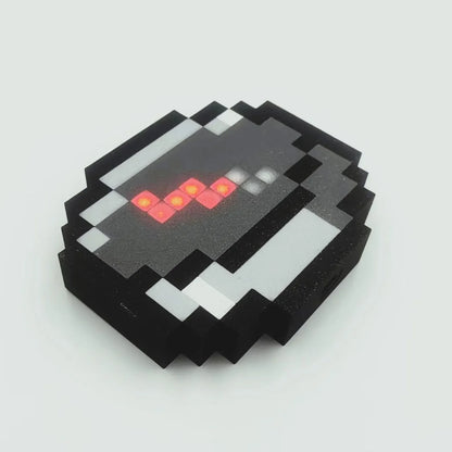 minecraft compass irl real working magnetic pixel replica with led needle gamer gift for fans collectors and cosplay props