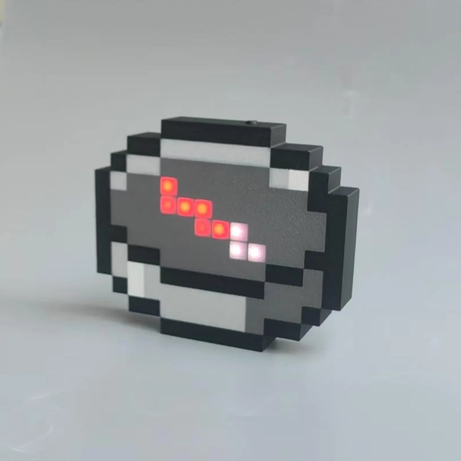 real life minecraft pixel compass usb c rechargeable car finder dashboard accessory for gamers birthday christmas stocking
