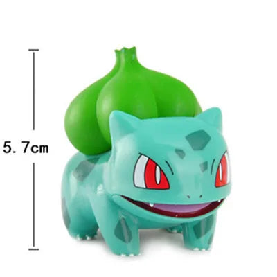 Pokémon mini action figure PVC collectible anime figurine desk decor gift Bulbasaur, Pikachu, Charmander, Squirtle, Psyduck, Jigglypuff, Cubone, Eevee, Gengar