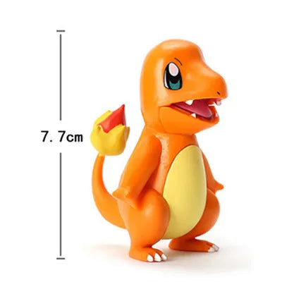 Pokémon mini action figure PVC collectible anime figurine desk decor gift Bulbasaur, Pikachu, Charmander, Squirtle, Psyduck, Jigglypuff, Cubone, Eevee, Gengar