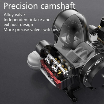 Puzzloria™ | DIY 4 Cylinder Four-Stroke 14cc Nitro H4 Engine Model Kit FS-B400 - Puzzloria