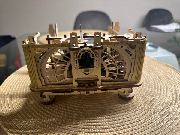 Puzzloria™ | Vintage Melody Maker DIY Wooden Gramophone Kit Customer Review