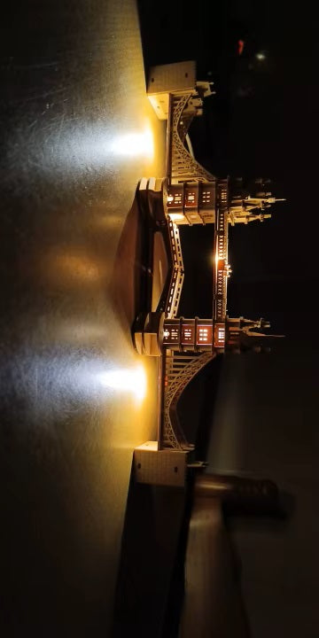Puzzloria™ | Puzzle 3D en bois illuminé Tower Bridge  Customer Review