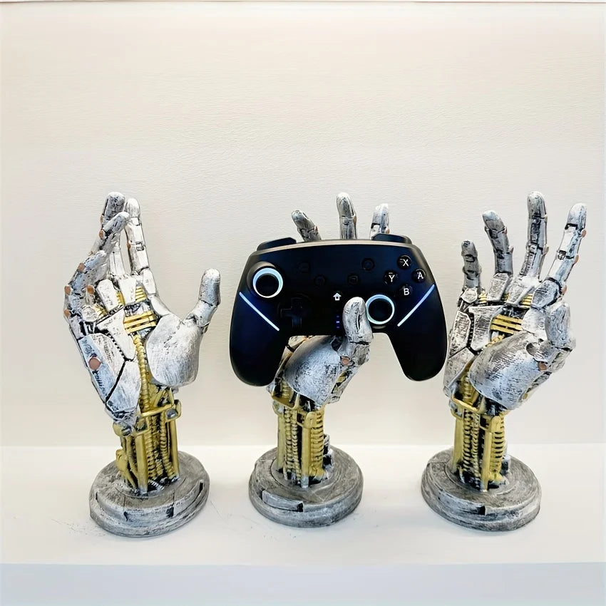gamer gift for a birthday or christmas, robot arm desk accessory for streamers and pc gaming setups and studios
