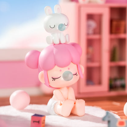 nanci seatmates mystery figure with tiny companion pastel kawaii sculpt collector shelf labubu style addition – 1 PCS, Whole Set(6 PCS)