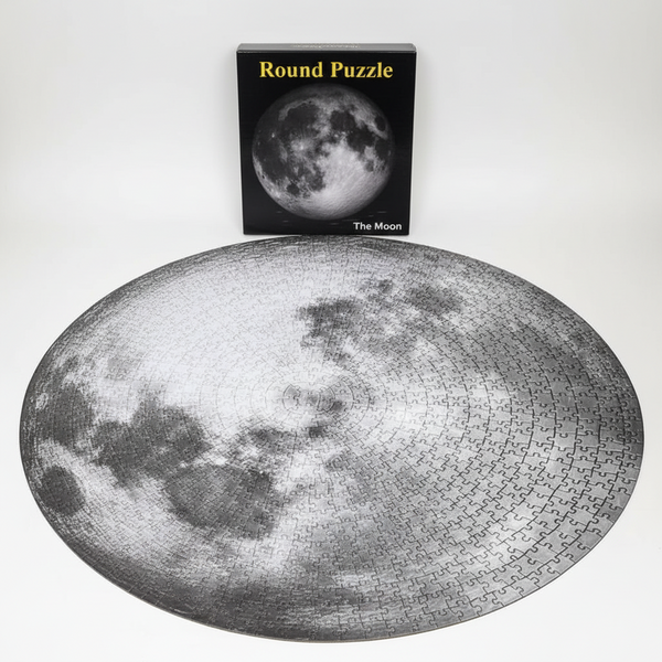 round 1000 piece jigsaw puzzle four designs collection moon earth zodiac mercury adult challenging -- Moon, Earth, Zodiac, Mercury