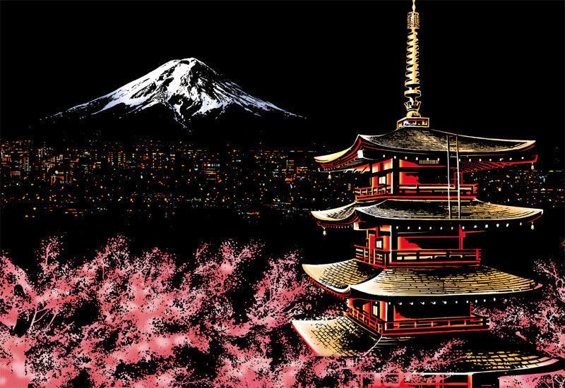 mount fuji japan pagoda cherry blossoms night scratch art kit japanese landscape DIY scratch off paper travel gift – CJWJWJYZ06582-Fujiyama-40.5X28.5cm, Fujiyama with Five-Piece Tool Set, CJWJWJYZ06582-Hamburg-40.5X28.5cm, Hamburg with Five-Piece Tool Set, CJWJWJYZ06582-Color hot air balloon-40.5X28.5cm, hot air balloon with Five-Piece Tool Set, CJWJWJYZ06582-Las Vegas-40.5X28.5cm, Las Vegas with Five-Piece Tool Set