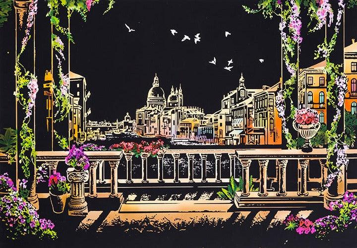 venice water city flowering balcony view canal scratch art kit italian romantic DIY scratch off paper anniversary gift – CJWJWJYZ06582-Venice Water City-40.5X28.5cm, Venice Water City with Five-Piece Tool Set, CJWJWJYZ06582-Victoria Harbour-40.5X28.5cm, Victoria Harbour with Five-Piece Tool Set, CJWJWJYZ06582-Hangzhou West Lake-40.5X28.5cm, Hangzhou West Lake with Five-Piece Tool Set, CJWJWJYZ06582-Windmill-40.5X28.5cm, Windmill with Five-Piece Tool Set