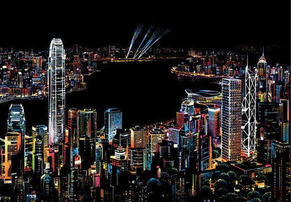 hong kong victoria harbour skyline central night cityscape scratch art kit asian DIY scratch off paper travel gift – CJWJWJYZ06582-Victoria Harbour-40.5X28.5cm, Victoria Harbour with Five-Piece Tool Set, CJWJWJYZ06582-Hangzhou West Lake-40.5X28.5cm, Hangzhou West Lake with Five-Piece Tool Set, CJWJWJYZ06582-Windmill-40.5X28.5cm, Windmill with Five-Piece Tool Set, CJWJWJYZ06582-Dream castle-40.5X28.5cm, Dream castle with Five-Piece Tool Set