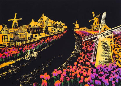 netherlands dutch windmills tulip fields scratch art kit countryside cityscape DIY scratch off paper craft adult gift – CJWJWJYZ06582-Windmill-40.5X28.5cm, Windmill with Five-Piece Tool Set, CJWJWJYZ06582-Dream castle-40.5X28.5cm, Dream castle with Five-Piece Tool Set, CJWJWJYZ06582-Amusement park-40.5X28.5cm, Amusement park with Five-Piece Tool Set, CJWJWJYZ06582-Berlin-40.5X28.5cm, Berlin with Five-Piece Tool Set
