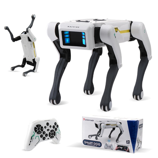 Smart Robot Dog Toy with Voice Control Remote and App Programming for Kids