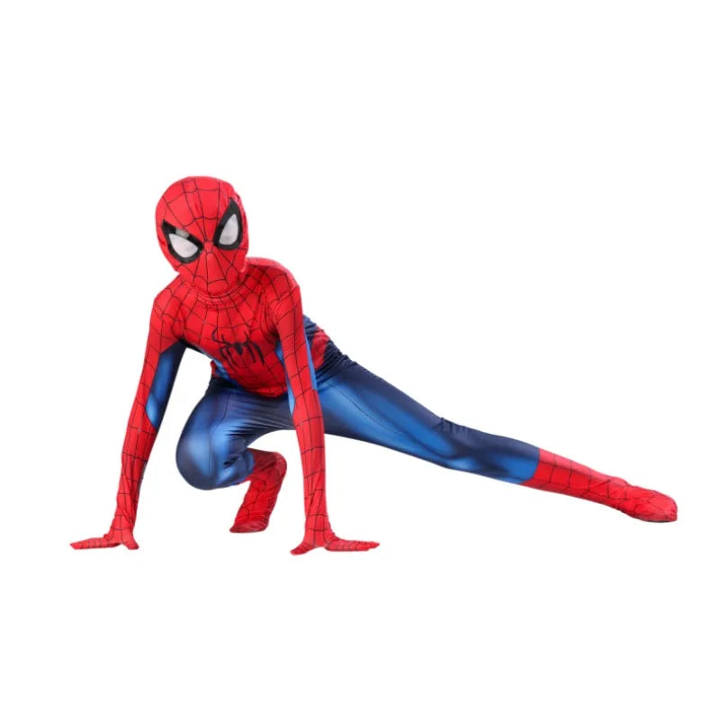 spiderman zentai suit for active kids play, red and blue full body costume for halloween photos, play dates and superhero parties, 3256812885874038-BND-100, 3256812885874038-BND-110, 3256812885874038-BND-120, 3256812885874038-BND-130, 3256812885874038-BND-140, 3256812885874038-BND-150, 3256812885874038-BND-160, 3256812885874038-BND-170, 3256812885874038-BND-180, 3256812885874038-BND-190