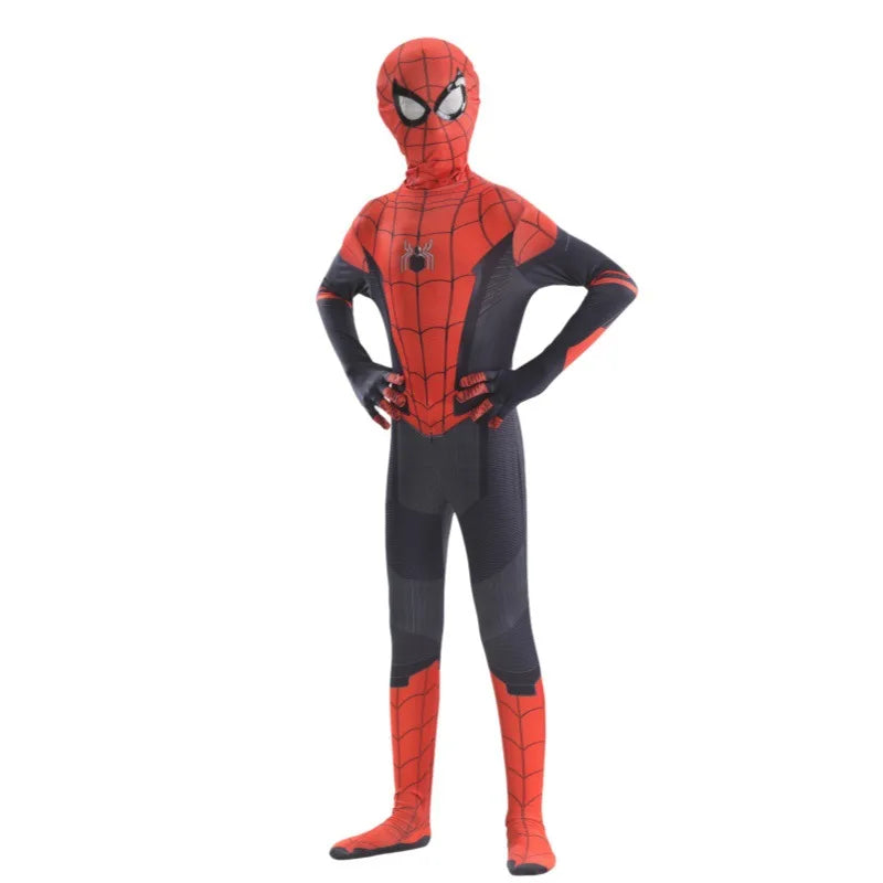 red and black spiderman suit for kids and teens, full body zentai cosplay costume for halloween, school dress up and comic con, 3256812885874038-FFH-100, 3256812885874038-FFH-110, 3256812885874038-FFH-120, 3256812885874038-FFH-130, 3256812885874038-FFH-140, 3256812885874038-FFH-150, 3256812885874038-FFH-160, 3256812885874038-FFH-170, 3256812885874038-FFH-180, 3256812885874038-FFH-190