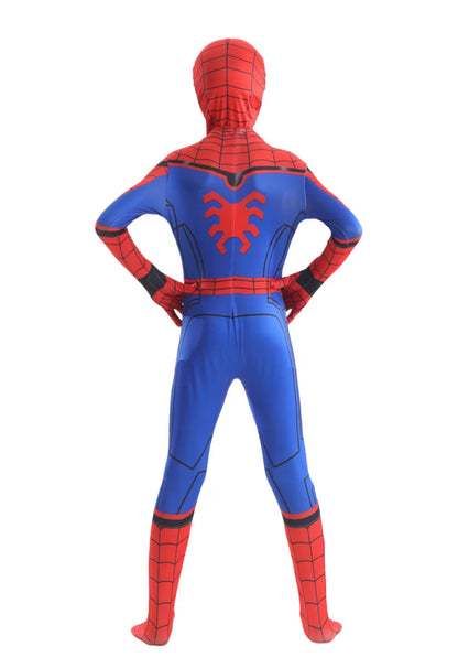 spider-man costume for boys halloween, red and blue superhero bodysuit with hood mask for school dress up days and party games, 3256812885874038-HC-100, 3256812885874038-HC-110, 3256812885874038-HC-120, 3256812885874038-HC-130, 3256812885874038-HC-140, 3256812885874038-HC-150, 3256812885874038-HC-160, 3256812885874038-HC-170, 3256812885874038-HC-180, 3256812885874038-HC-190