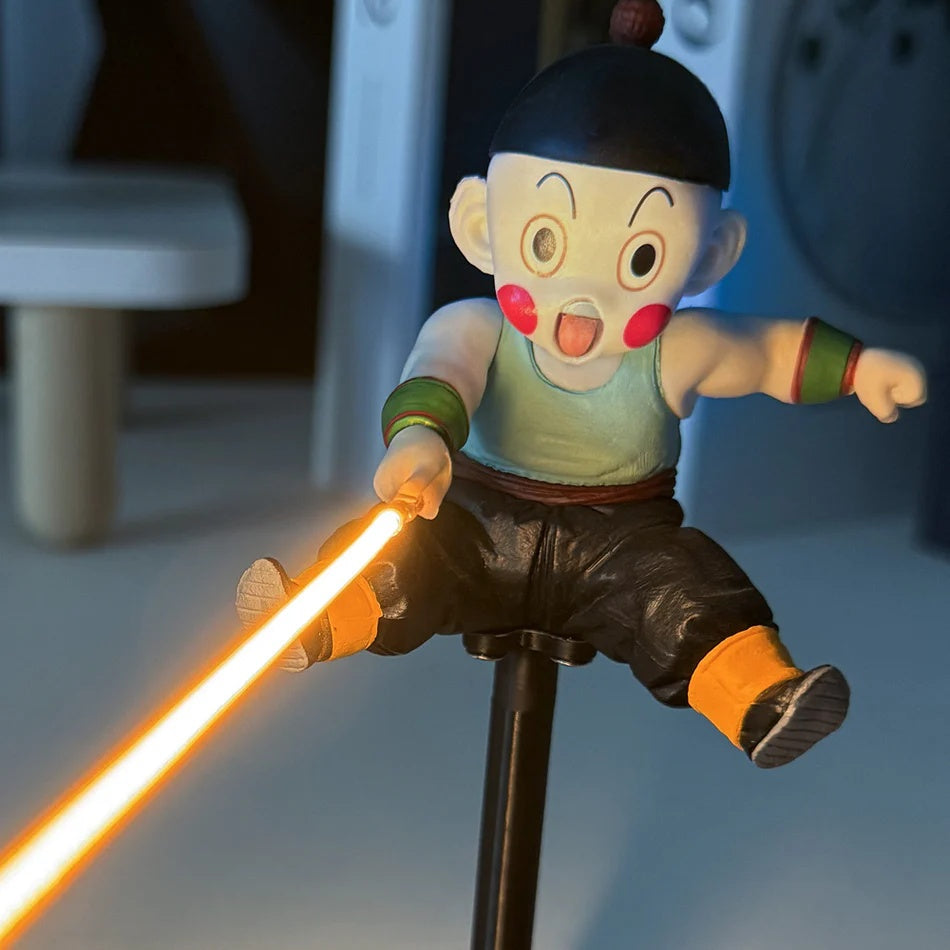 Puzzloria™ | Chiaotzu Magnetic Light Beam Dragon Ball Z Figurine - Puzzloria