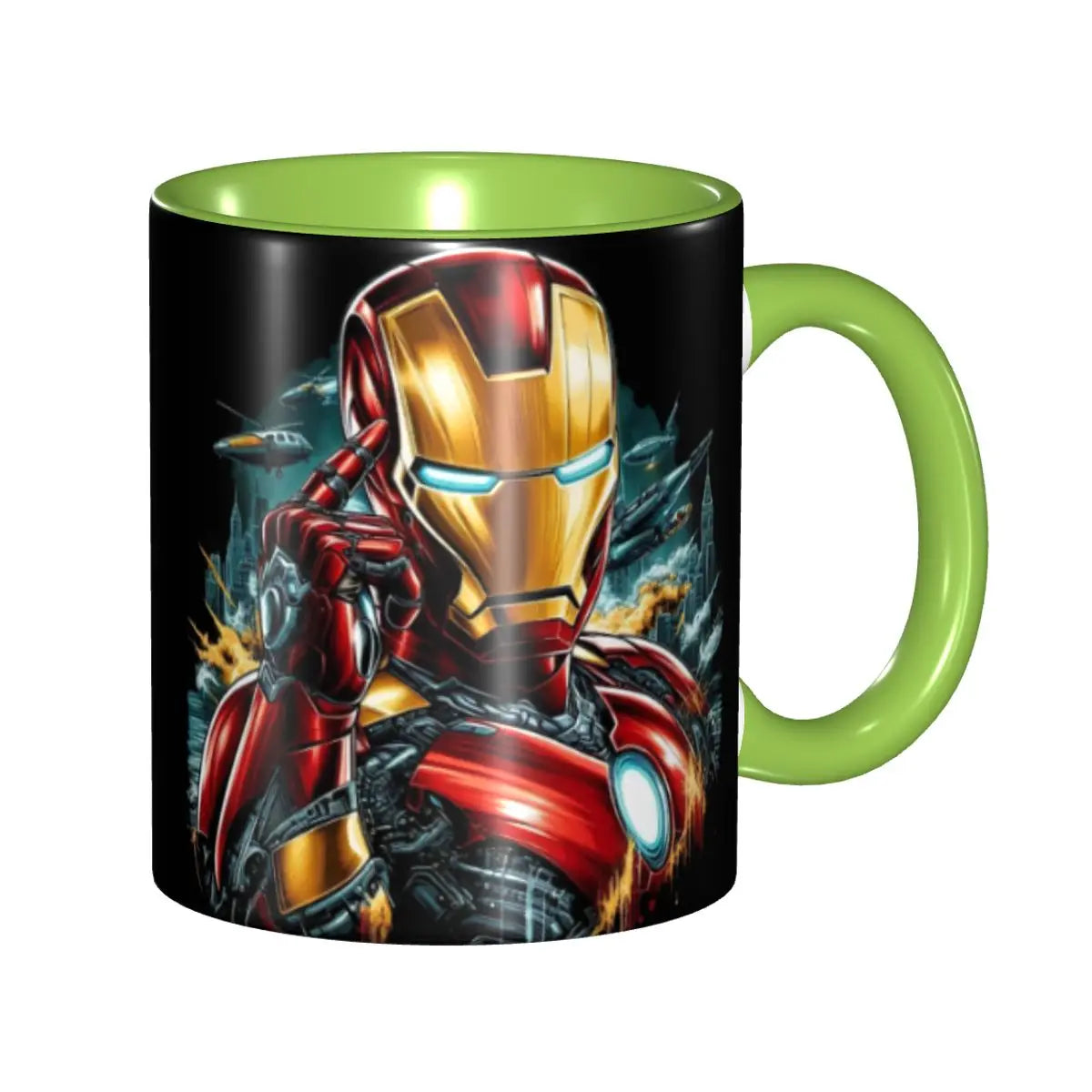 Iron man coffee mug ceramic 11oz with armor design - Premium collector's gift mug for fans