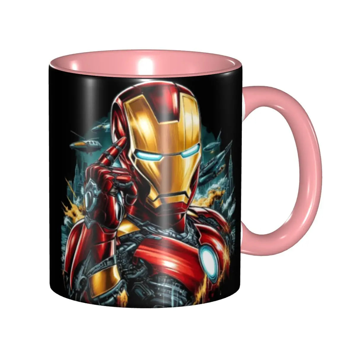 Iron man coffee mug ceramic 11oz with armor design - Premium collector's gift mug for fans