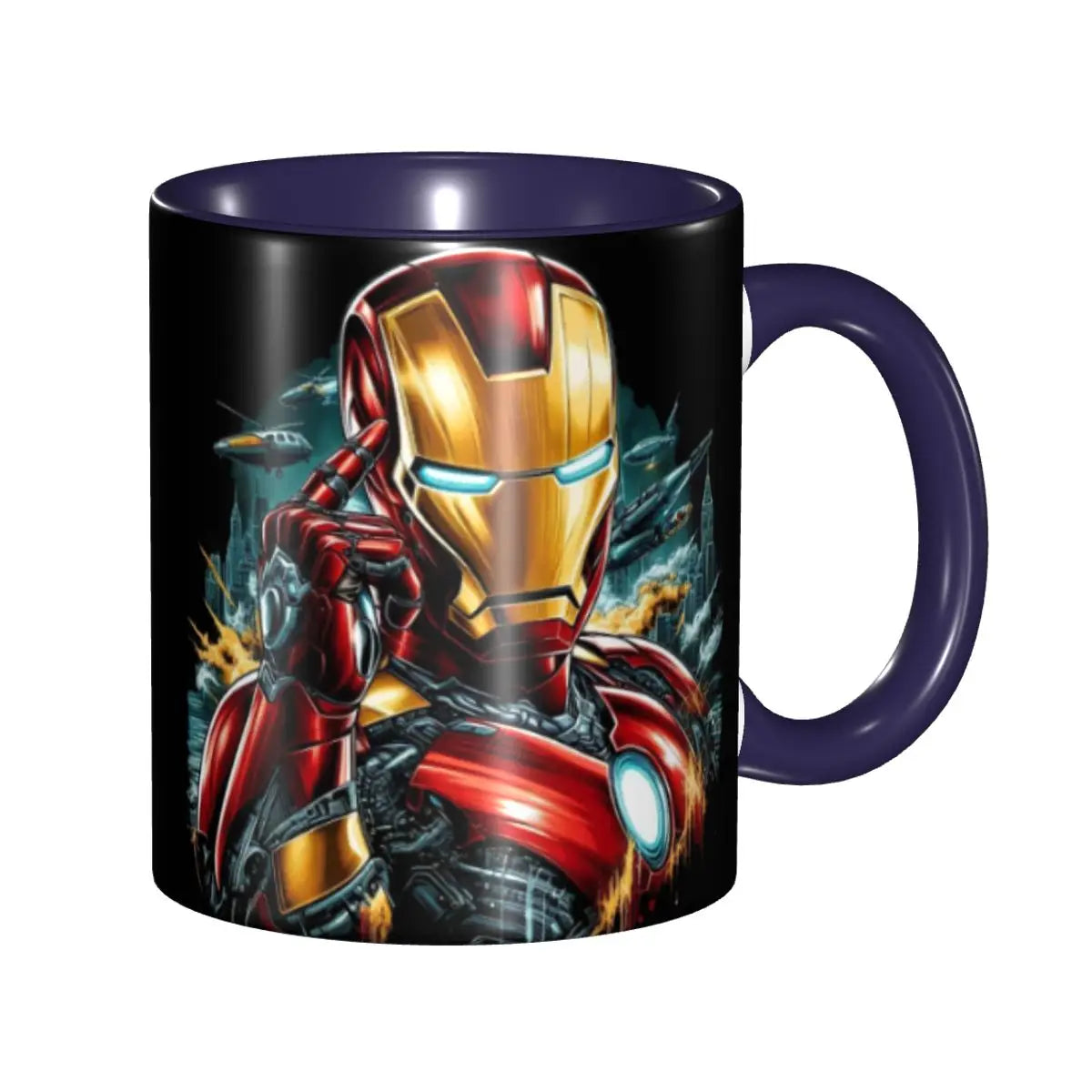 Iron man coffee mug ceramic 11oz with armor design - Premium collector's gift mug for fans