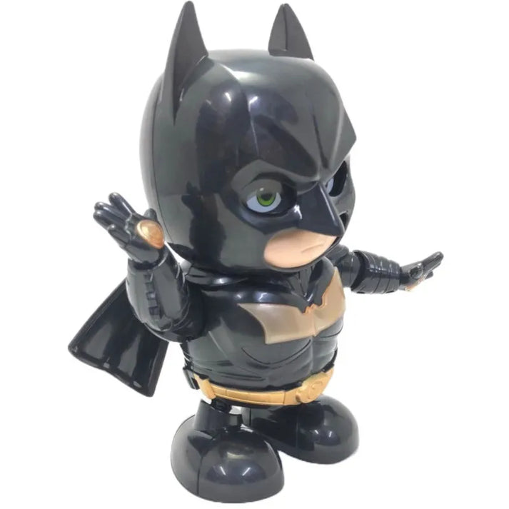 Batman dance hero LED robot action figure dancing toy with music and lights kids superhero gift desk decor