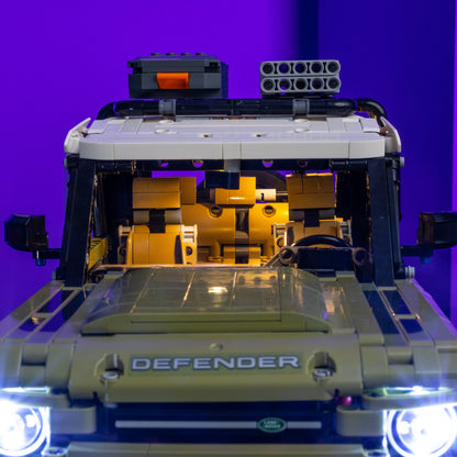 bundle of LEGO light kits for vehicle themed models adult builders display piece gift idea