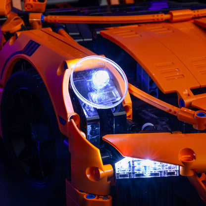 Vehicle LEGO light kit starter pack bundle with multiple LED kits for vehicle themed builds