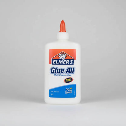 Elmer's Glue-All bottle on a white background ELMERS-1 ELMERS-2 ELMERS-3 ELMERS-4