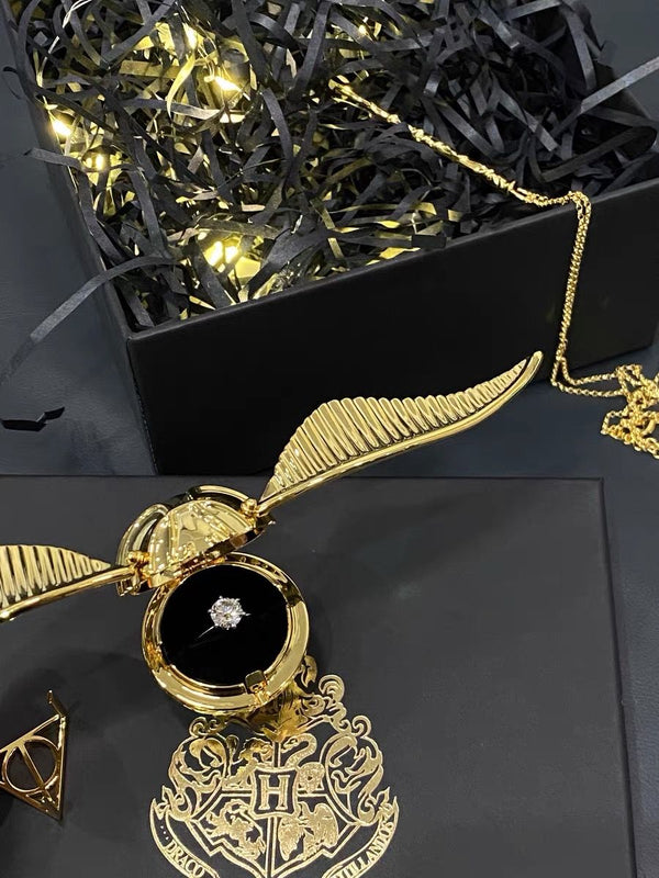 Magical Harry Potter Golden Snitch Ring Box Customer Review